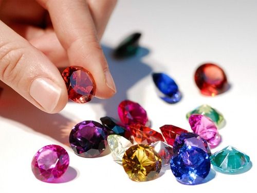 Machine Cut Loose Artificial Gemstone For Jewelry Grade: Aaa