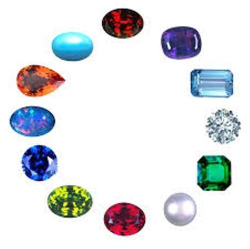 Machine Cut Loose Artificial Gemstone For Jewelry