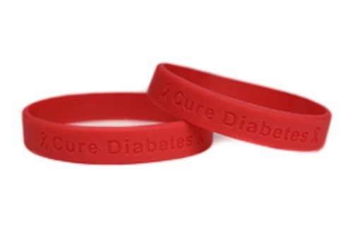 Red Rubber Wristband Gender: Women