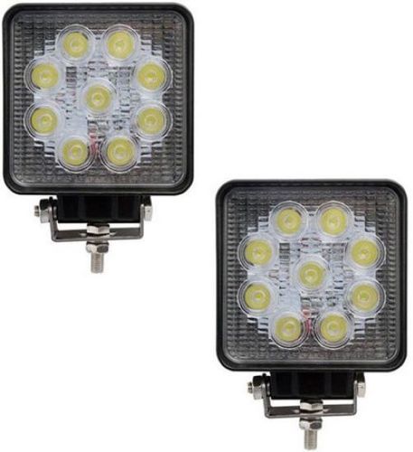 9 Led 27 W Square Lamp Application: Bike