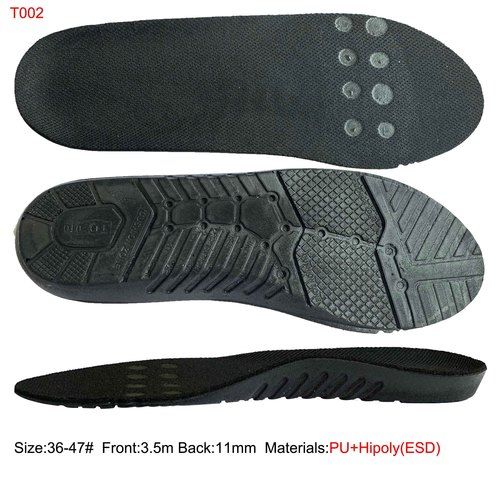 Customized Anti Static Esd Pu Insoles For Safety Shoes