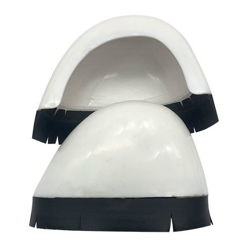 White En12568 Safety Shoes Plastic Toe Caps