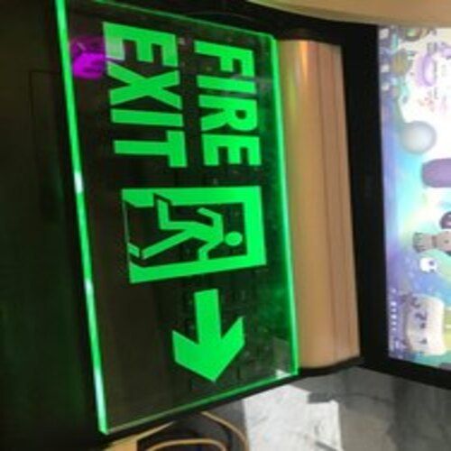 Led Exit Sign Board Application: For Advertising