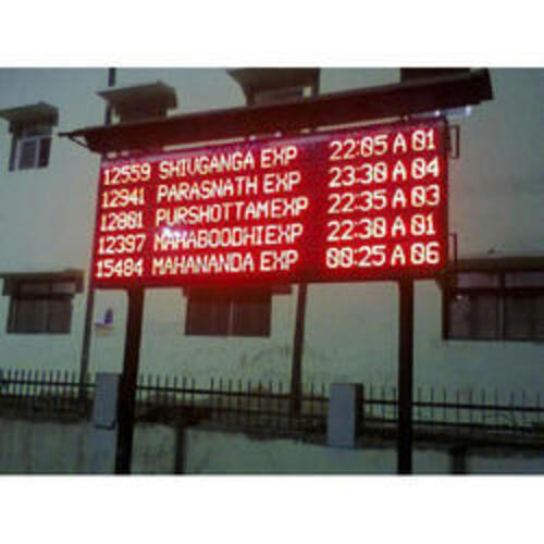 Multi Line Led Display Boards Application: For Advertising