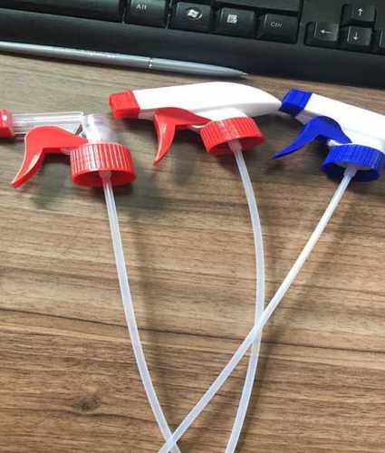 Red White Plastic Trigger Sprayer Head