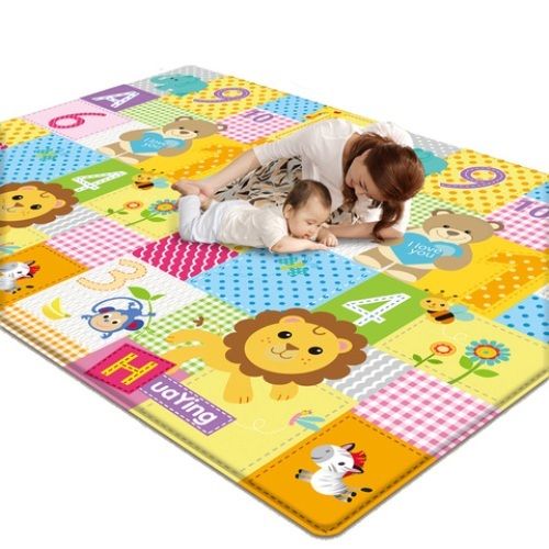 Anti-slip Non Toxic Printed Baby Crawling Floor Mat