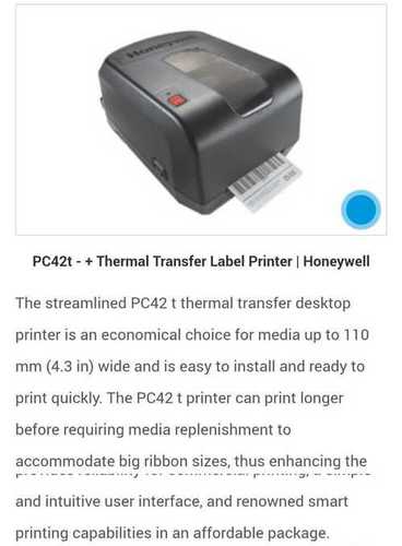 Pc24T Barcode Printer - Automatic Grade: Automatic