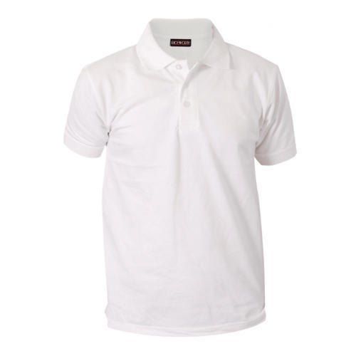 White Cotton Polo Corporate T-Shirts