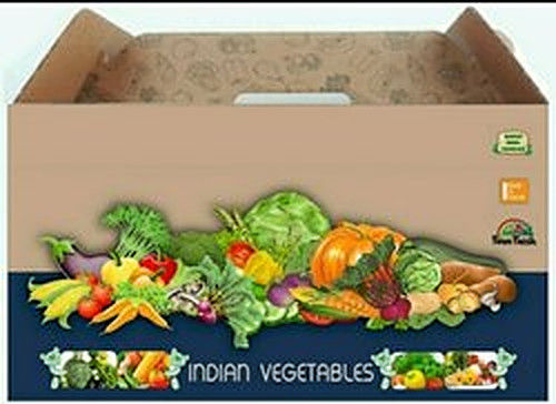 Skin Friendliness Vegetable Packaging Box