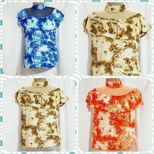 Multicolor Designer Girls Printed Top