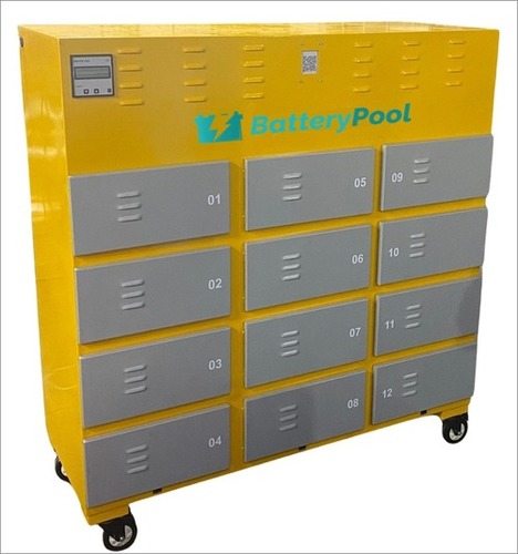 Industrial Li Ion Batteries Swapping Station