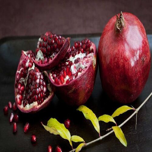 Red Organic And Natural Fresh Pomegranate