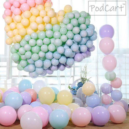 Pastel Color Latex Balloon For Birthday And Decoration
