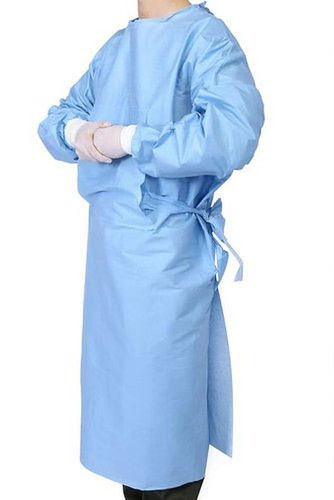 Blue Shrink Resistance Surgical Gown