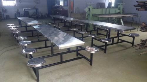 SS 8 Seater Canteen Table
