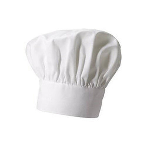 White Disposable Chef Cap