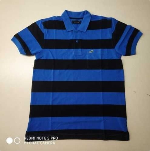 Black and Blue Polo T-Shirt