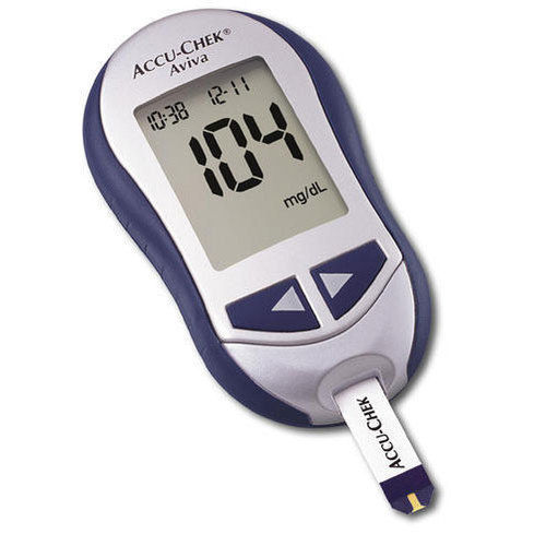 Digital Accu Chek Glucometer Application: Clinic