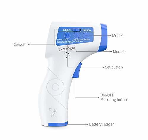 Digital LCD Infrared Forehead Thermometer