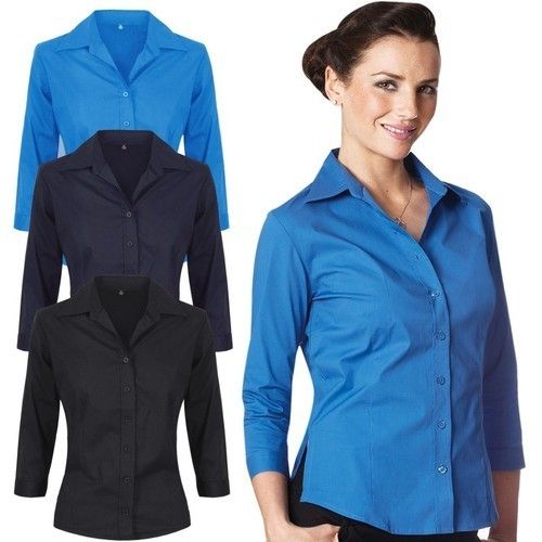 Multicolor Ladies Corporate Formal Shirt