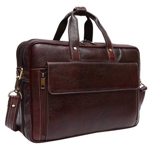 Various Colors Are Available Leather Laptop Bags And Sling Bags at Best ...