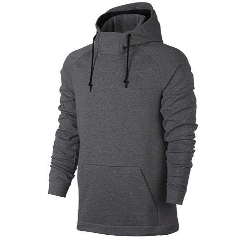 Plain Mens Gray Fleece Sweatshirts