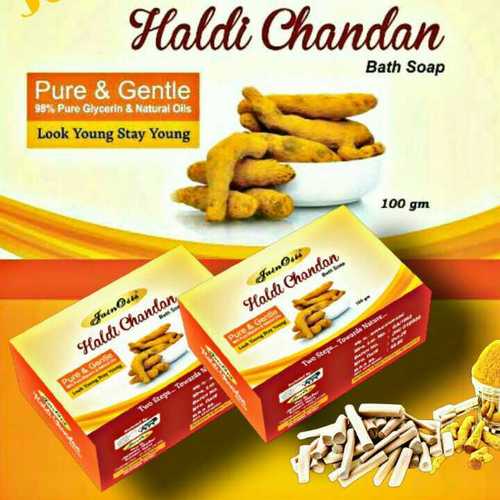 Yellow Haldi Chandan Bath Soap 100Gm