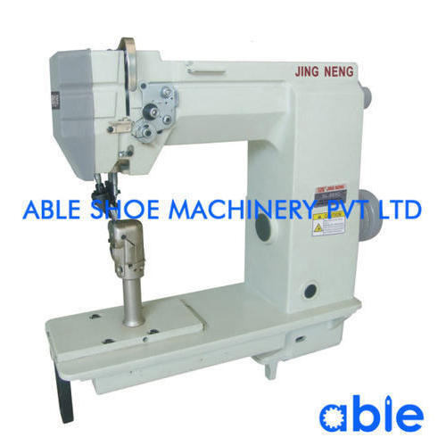 Creamy White Slim Post Bed Roller Feed Kinds Shoe Sewing Machine