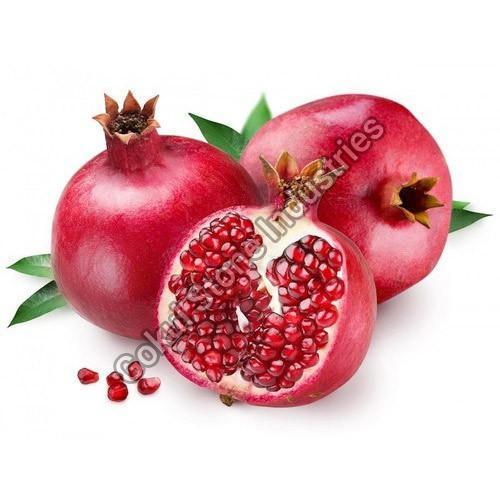 Red Healthy And Natural Fresh Pomegranate