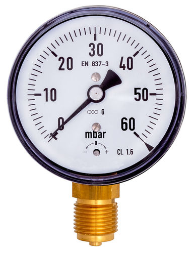 Round Shape Pressure Gauge