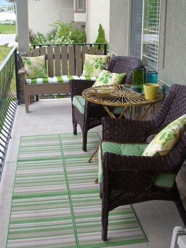 Powder Coated Specifically Designed Outdoor Furniture For Balcony