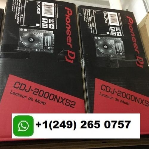 Pioneer DJ Set 2x CDJ 2000 DJ Mixer