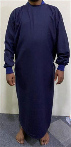 Stitched Blue Surgical Gown