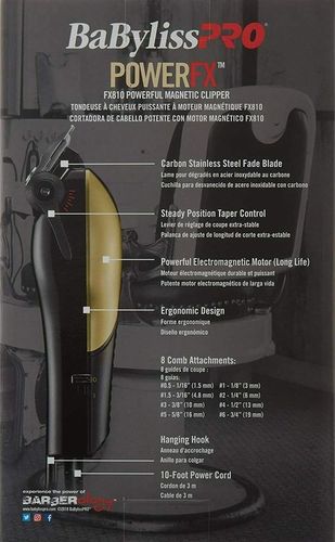 babyliss pro power carbon hair clipper