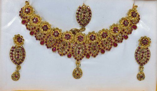 Bridal Wedding Necklace Earring Sets Gender: Women