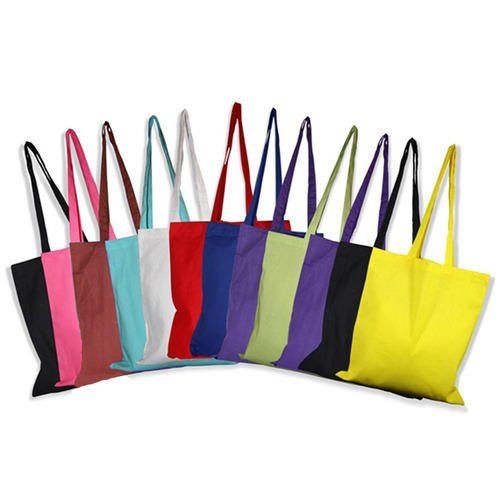 Coloured Cotton Bag