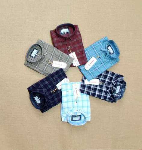 Mens Check Pattern Casual Shirts Age Group: 18 To 50