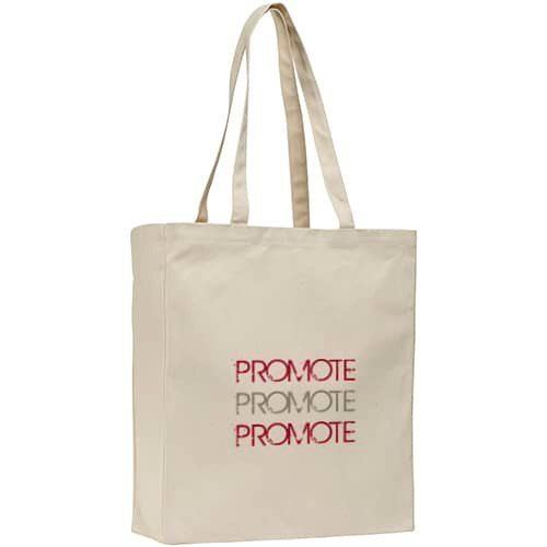 Handled Printed Cotton Bag - Handmade, Capacity 5-8 Kg | Available in White, Off White, Cream