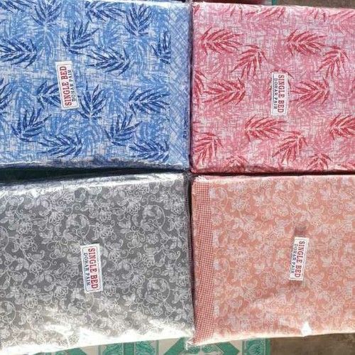 All Printed Pure Polyester Cotton Bed Sheets