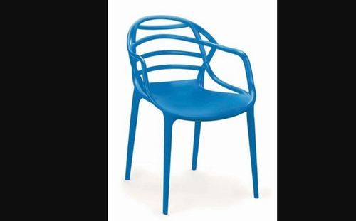 Blue Designer Cafe Plastic Chairs