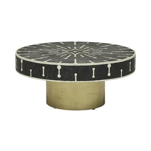 Designer Bone Inlay Coffee Table, Center Table