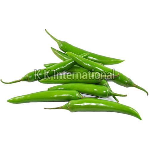 Green Chilli - A Grade, Natural Dry Processed Spicy Taste | Fresh, Non Harmful, Cool and Dry Storage