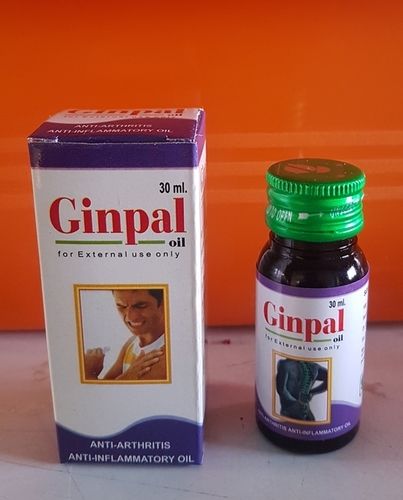 Anti Arthritis Ginpal Oil Direction: Apply In The Affected Area Massage Gently. Wait 30 Minutes. Then Pour Warm Water In That Area. Repeat It Twice Or Thrice A Day.