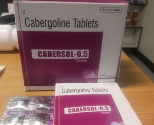 Cabersol 0.5 Cabergoline Tablets General Medicines