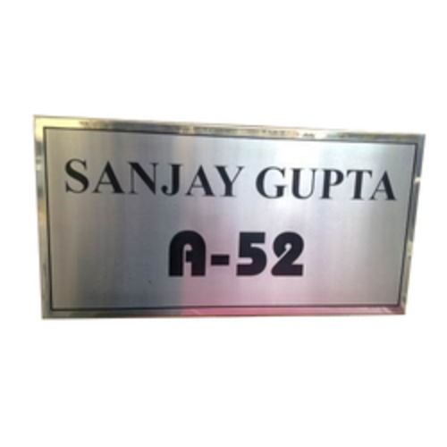 Metal Customized Steel Name Plate