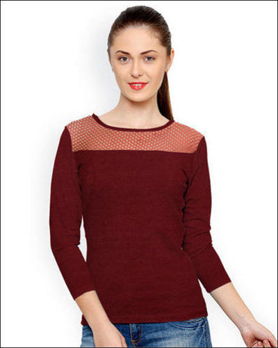 Girls Round Neck Top