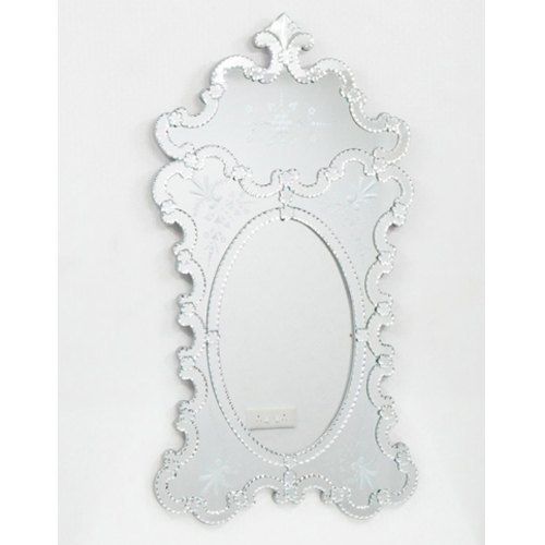 Silver Finish Venetian Mirror Usage: Decorative