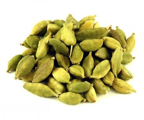 Green Cardamom - Oval Shape, Natural Drying Process, Very Good Quality, Non Harmful, Natural Taste, Food Grade, 24-Month Shelf Life, Cool and Dry Storage