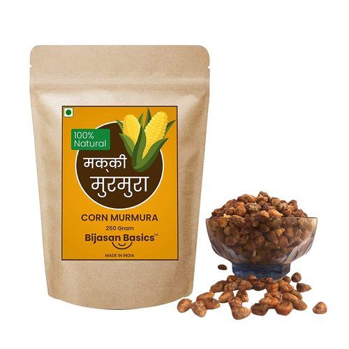 100% Natural Corn Murmura Puffed Ingredients: Fresh Makka (Corn)