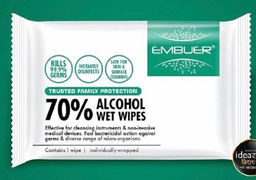 Alcohol Wipes, Swab (For Skin & Surface Cleaning)